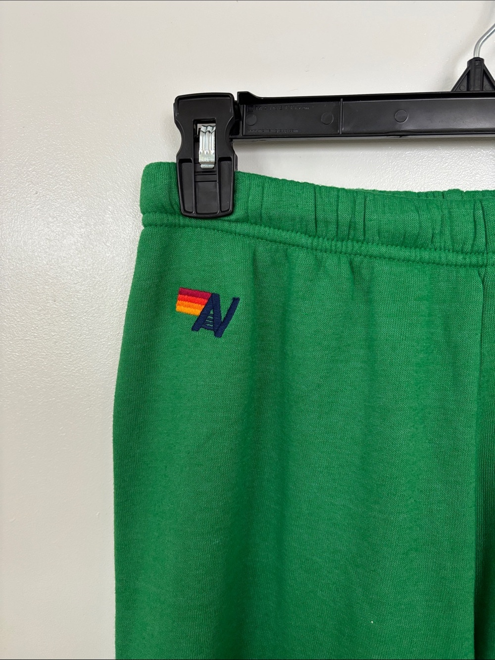 AVIATOR NATION Kelly Green & White Bolt Sweatpants - Picture 6 of 10